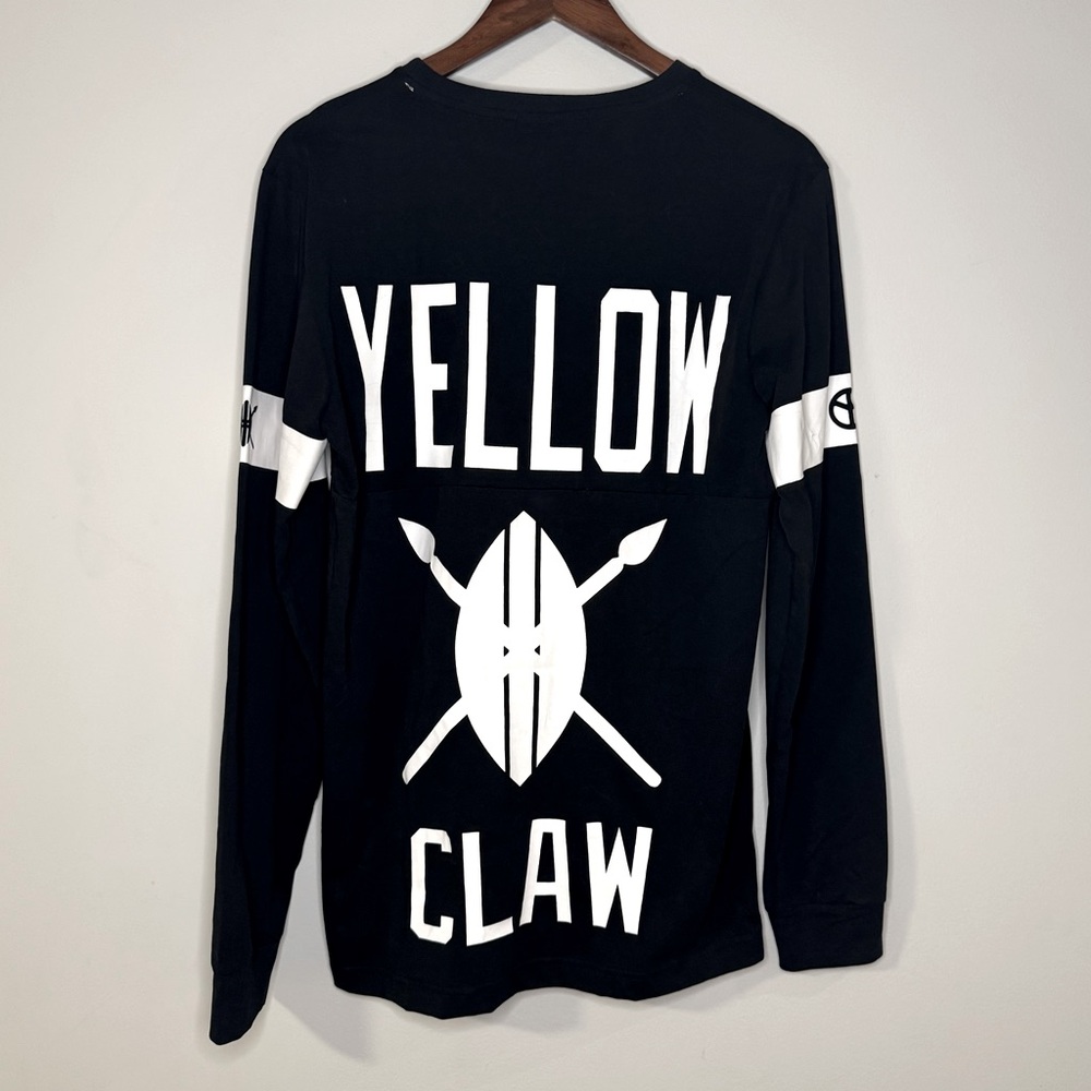💎RARE Yellow Claw Blood For Mercy Official Merchandise Long Sleeve Shirt M BNWT
